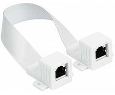 Alcasa Good Connections Good Connections RJ45 Fensterdurchführung baltas 51,5cm