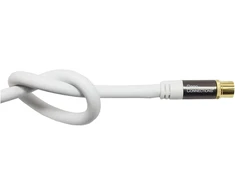 GoodConnections Good Connections TV Antennenkabel SmartFLEX baltas 1,5m