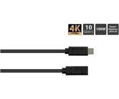 GoodConnections Kabelis USB Good Connections USB-C - USB-C 0.5 m Juodas (2831-CV005S)