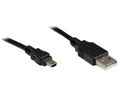GoodConnections Good Connections USB Kabelis 5m St. A zu Mini-B St. 5-polig