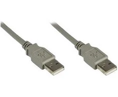 GoodConnections Good Connections USB2.0 Kabelis A-A grau 5m