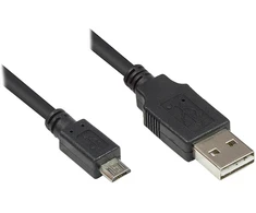 GoodConnections Good Connections USB2.0 Kabelis EASY A-Micro B schw. 0,5m