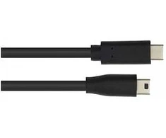 GoodConnections Good Connections USB2.0 Kabelis C-Mini B5pol. schw. 5m