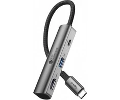 Good Connections HUB USB Geros jungtys Geros jungtys USB-C-Hub (3 prievadų) anthrazit
