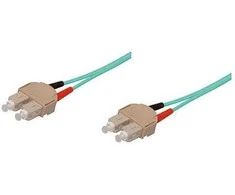 GoodConnections Patchkabel LWL Duplex OM3 (Multimode, 50/125) SC/SC, LSZH, austauschbare Polarität, 5m, Good Connections®