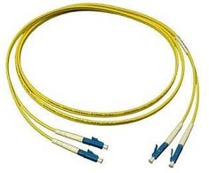 GoodConnections Alcasa Alcasa LW-903LC „InfiniBand“ / šviesolaidinis kabelis, 3 m, 2 x LC, geltonas