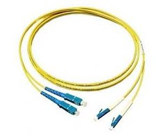 Good Connections Alcasa Alcasa LW-910LS „InfiniBand“ / šviesolaidinis kabelis, 10 m, 2 x LC, 2 x SC, geltonas