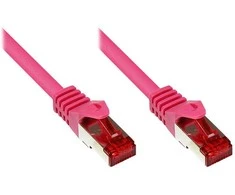 GoodConnections Good Connections 3m RNS Patchkabel CAT6 S/FTP PiMF magenta