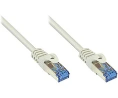 GoodConnections Good Connections Geri ryšiai Patchkabel Cat. 6a S/FTP, PiMF halogenfrei 500MHz grau 3m