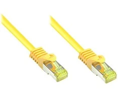 GoodConnections Good Connections Patchkabel mit Cat. 7 Rohkabel S/FTP 15m gelb