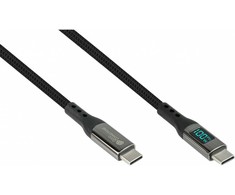 Good Connections Roline USB-C - USB-C kabelis 1 m grafito spalvos (2213-D010S)