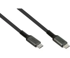 Good Connections GoodConnections USB-C 2.0 (ST-ST) 1 m jungiamojo kabelio tekstilinė striukė 240 W antracitas