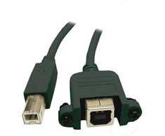 Good Connections Kabelis USB Alcasa USB 2.0 B/B 1.8m kabelis USB 1,8 m USB B Juodas