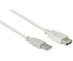 GoodConnections Verlngerung USB 2.0 Stecker A an Buchse A, 3m, Good Connections (2511-OF3)