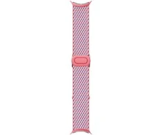Google Pixel Watch 3 (41mm). Woven Band. Peony