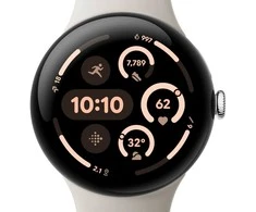 Google Išmanusis laikrodis Pixel Watch 3 45mm Kremas (GA05736-DE)