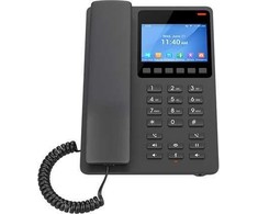 Telefonas stacionarus GrandStream Grandstream GHP 631 LCD JUODA | VoIP | Telefony hotelowe