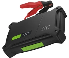 Green Cell Starter Žalias Cell Car JumpStarter/Ladegerät für 12V Batterien 16000mAh 2000A 80W Juodas