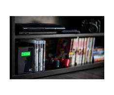 Nepertraukiamo maitinimo šaltinis Green Cell Uninterruptible Power Supply UPS 1000VA 600W with LCD Display | EU VERSION | 2x Schuko 2x IEC Sockets