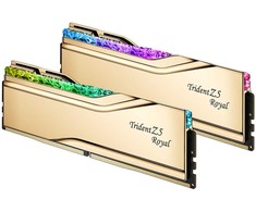 RAM G.Skill Trident Z5 Royal F5-6000J2836G16GX2-TR5G, 32 GB, 2 x 16 GB, DDR5, 288 kontaktų DIMM, auksinis