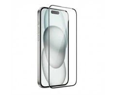 GUAN Clear Displayschutzglas für Apple iPhone 16 Pro, GA-GCLEZ-IP24-BLFM63