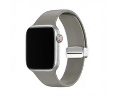 GUAN Premium Plus Armband für Apple Watch, Grau/Juodas, 40mm, 41mm, 38mm, 42mm (Series 10), GA-MAG-BNDA-PP-GMS