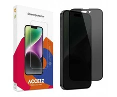 GUAN Privacy Displayschutzglas für Apple iPhone 16 Pro Max, GA-GPVEZ-IP24-BLFM69