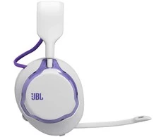 Harman JBL Quantum 650 Belaidės Over-Ear-Gaming-Ausinės, baltas/violett