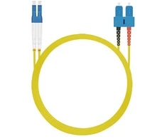 helos InfiniBand / šviesolaidinis kabelis 0,5 m LC SC Geltonas (196060)