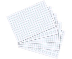 Herlitz Herlitz Karteikarte A7 kariert ws 100St hf eingeschweißt mit