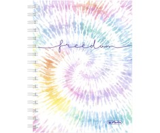 Herlitz Herlitz New Batik Freedom notatnik A5 100 ark. Wielobarwny