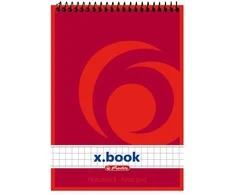 Bloknotas su spirale A6 50lapų langeliais 00110635 HERLITZ/10