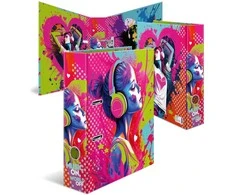 Segregatorius Herma HERMA Ordner A4 Karton Music Girl