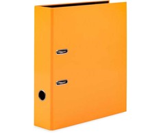 Segregator Herma HERMA Ordner A4 Karton Neon Oranžinis
