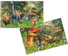Herma HERMA Schreibunterlage Karton Dino World 55x35 3Stk