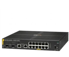 Šakotuvas Hp Enterprise „Hewlett Packard“ (HP) „HPE Aruba Networking CX 6000 12p 10M/100M/1G Class4 PoE 2p SFP 1G 139W“ komutatorius (R8N89B)