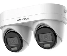 HIKVISION DS-2CD2346G3D-IZ2UY/SL(2.8/4mm) Turret 4MP Dual-lens EasyIP 4.0