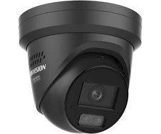 IP kamera Hikvision Turret DS-2CD2347G3-LIS2UY/SL F2.8 (juoda, 4MP, hibridinis apšvietimas, IR+LED 30m)