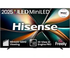 Televizorius Hisense Germany Hisense 100U7Q 254cm 100" UHD Mini LED Smart TV Fernseher