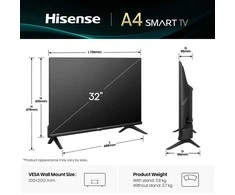 Televizorius Hisense Germany TV Set Hisense 32E4QT 80cm 32" HD-Ready Smart TV