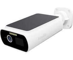 Hombli - Smart Solar Cam 2K, Juodas