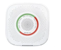 Shelly Gas LPG Wi-Fi valdomas dujų jutiklis su garso ir šviesos signalu