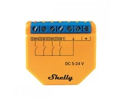 Shelly Plus i4 DC 4 skaitmeninių įėjimų Wifi valdiklis