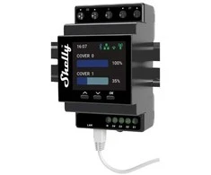 Shelly PRO PM Dual Wifi LAN dviejų roletų žaliuzių valdiklis