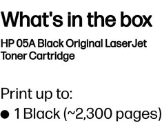HP 05A original LaserJet Toneris cartridge CE505A juodas standard capacity 2.300 pages 1-pack Smart Printing TechnologY
