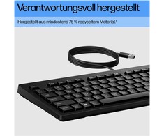HP 125 Klaviatūra su USB jungtimi UKRAINIAN -