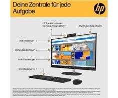 Stacionarus kompiuteris HP 27-cr0471ng AiO 27 FHD RYZ7-7730U/16GB/1TBSSD/W11Home baltas