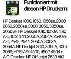 HP 301XL original Ink cartridge CH563EE UUS juodas high capacity 480 pages 1-pack