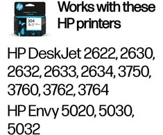 Hewlett Packard (HP) Rašalo Kasetė - HP 304 Originali Mėlyna, Magenta, Geltona 2 ml, 100 puslapių