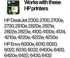 HP 305XL High Yield Juodas Original Ink Cartridge